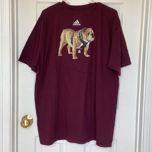 3/$15 adidas mississippi state bulldogs tee